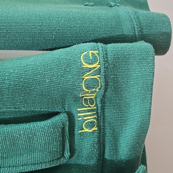 Billabong Emerald Green Pea Coat size Large - Picture 3 of 9